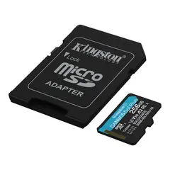 KINGSTON - SDCG4/256GB MICROSDXC CANVAS GO PLUS GEN4 200MB/S A2 U3 V30