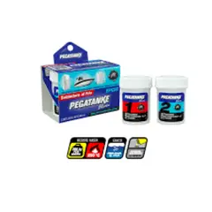 PEGATANKE - Soldadura Epoxica Color Blanco Blanco