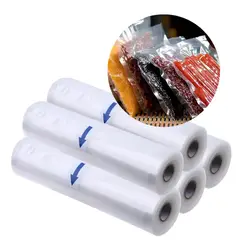 GENERICO - Rollo Bolsas Sellado Al Vacío Alimentos 28cmx5m Gofrados 5u