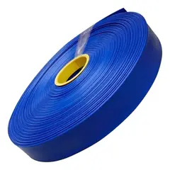 RIOVEO - Manguera Plana Tipo Bombero 1 Pulgada - Rollo 100 Mt Pvc 2 Pulgadas