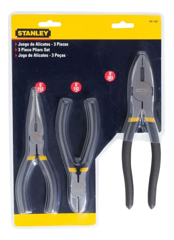 JGO. ALICATES 3 PZS. 90-162LA a $19.990