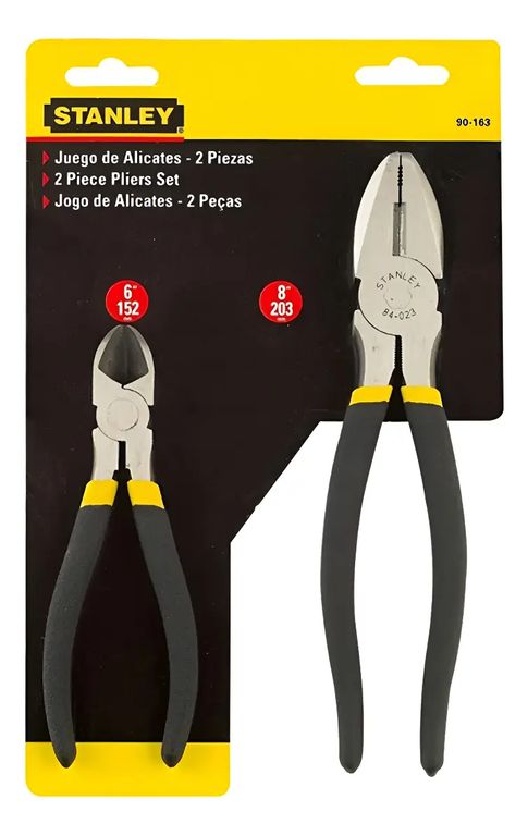 JGO. ALICATES 2 PZS. 90-163LA a $16.497