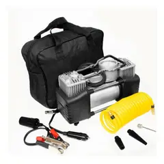 GENERICO - Compresor Aire Doble Cilindro 12v Inflador