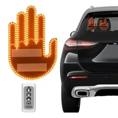 MOVI - Mano LED para Auto con 3 Gestos y Control Remoto Luz Señal Vehicular