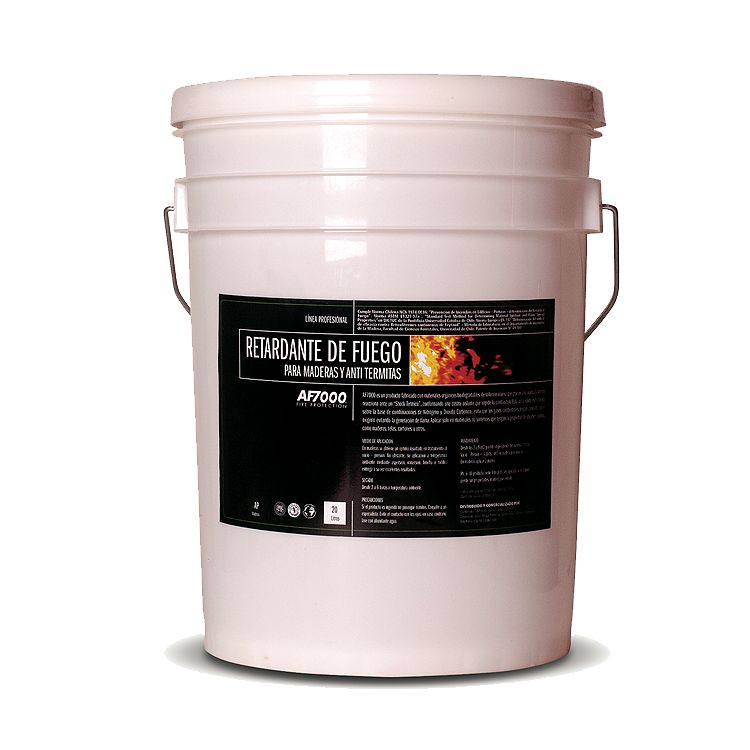 AF7000-AP Aditivo IMPREGNANTE Retardante de Fuego para Madera y ANTITERMITAS 20 Lts.