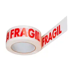 GENERICO - Cinta De Embalaje Fragil Huincha Adhesiva Cinta Fragil 300m