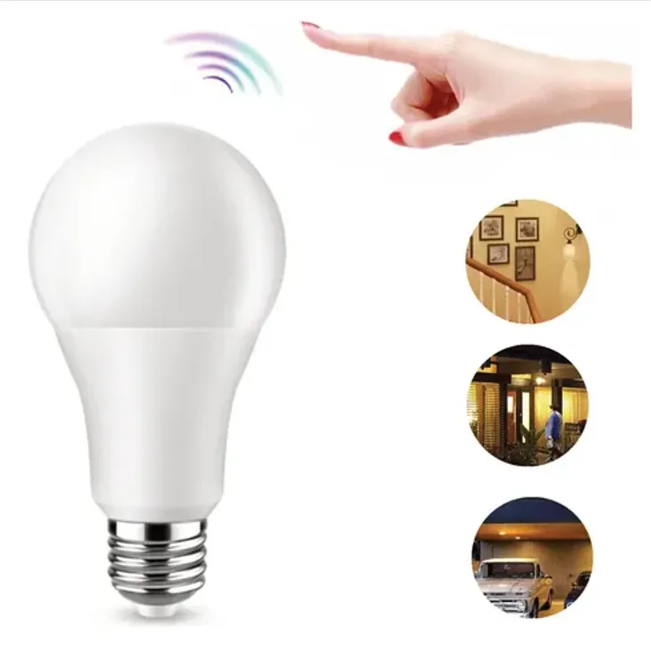 Ampolleta Led Con Sensor De Movimiento 9W 6500K