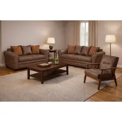 BLACK FACTORY - Juego de Living 3 2 1 Sitial Aconcagua