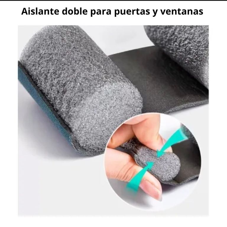 AISLANTE PARA PUERTAS Y VENTANAS DOBLE CARA