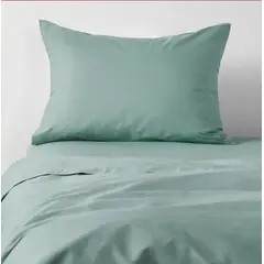 CANNON - Sabana 1 Plaza 200 Hilos 100 % Algodón Menta