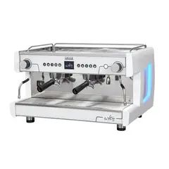 GAGGIA - Cafetera Profesional La Vetro Pro 2 Grupos - Blanco