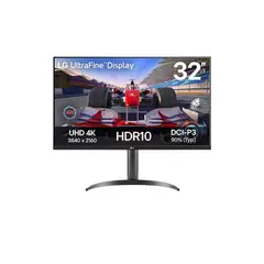 LG - Monitor UltraFine™ 4K HDR de 31.5 con imagen precisa y nítida 32UR550K-B