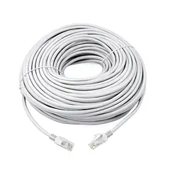 GENERICO - Cable de Red UTP Cat6 RJ45 20 Metros Gris