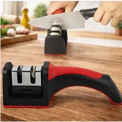 MOVI - Afilador Cuchillos 3 Etapas Profesional Cocina Hogar Antideslizante
