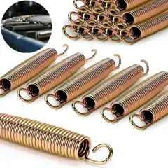 KUANGYE - Pack Repuesto 10 Pcs Resorte 135 mm para Cama Elástica