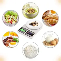 IRM - Pesa Digital Balanza De Cocina Y Comercio De 1g A 10kg Portatil Alta Precision FIGOIMPORT