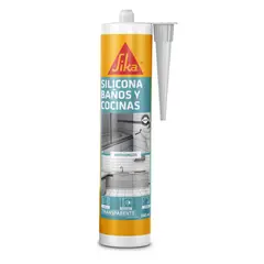 SIKA - SikaSeal-133 Sellador Para Baño Y Cocina Transparente 280ml