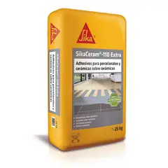 SIKA - SikaCeram-110 Extra Adhesivo Para Cerámicos Y Pisos 25kg