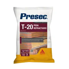 PRESEC - T20 Adhesivo Para Ladrillos Refractarios 10kg