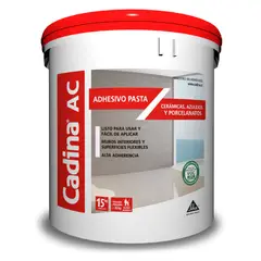 CADINA - Adhesivo En Pasta AC Para Cerámica Interior 15kg
