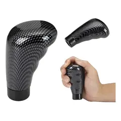 GENERICO - Pomo De Palanca De Cambio Auto Universal Carbono 223519
