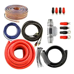 GENERICO - Kit Cables Cca Amplificador Subwoofer Auto Premium 2 Awg 213238