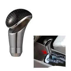 GENERICO - Pomo Palanca De Cambios De Auto Universal Alumino Carbono 223514