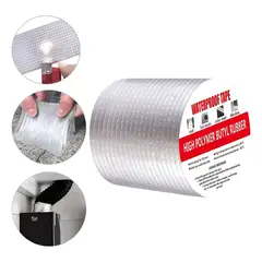 GENERICO - Cinta Sellador Techo Butilo Gotera Impermeable 200mm X 10mts