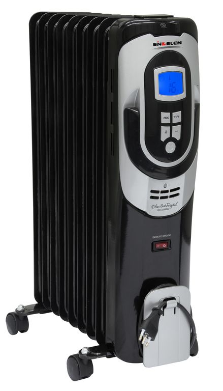 Calefactor Oleoeléctrico EEO-2200DNG Heat Digital
