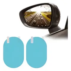 GENERICO - Kit Par Lamina Espejo Retrovisor Anti Lluvia Impermeable 223177 C32