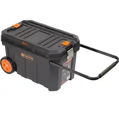 TACTIX - CAJA DE HERRAMIENTAS TIPO BAUL 24 PULGADAS C RUEDAS