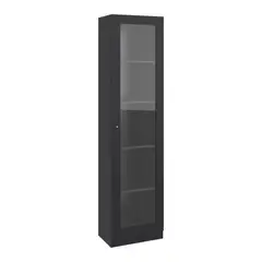 TUHOME - Vitrina 1 Puerta Home-E6 180,6x45x31,3 Cm Wengue