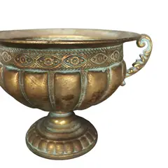 NECTAR - COPÓN JACQUES DORADO DECORATIVO EN POLIRESINA 36 × 30 × 23 CM
