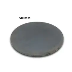 GENERICO - PLACA METALICA CIRCULAR 500X6MM CALIDAD ASTM A-36