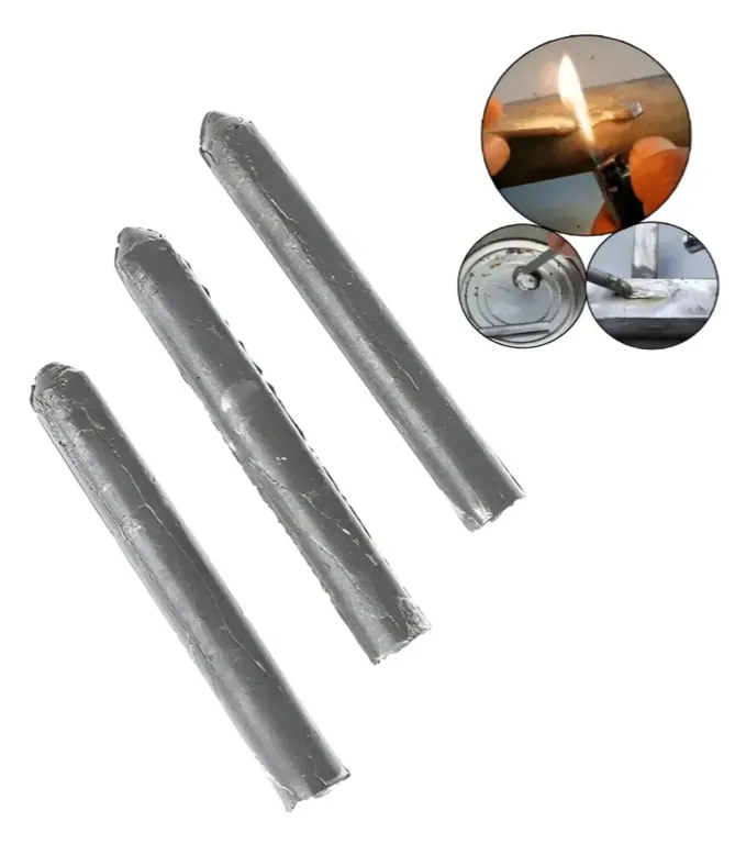 3 Varillas Para Soldar Aluminio Cobre Baja Temperatura
