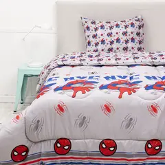 MASHINI - CUBRECAMA PLUMON SPIDERMAN NEW YORK 1.5 PLAZA