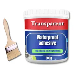 GENERICO - Tapagoteras Sellador Adhesivo Impermeable de 300G Transparente