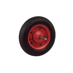 LIOI - Rueda Carretilla Pantanera 400x8 Tapa Roja