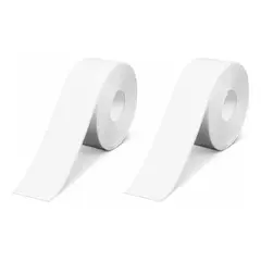 GENERICO - Pack 2 Cinta Selladora Impermeable Baño Ducha Blanca Autoadhesiva