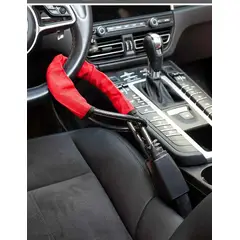 MOVI - Traba Volante Antirrobo Universal de Acero al Cinturón de Seguridad