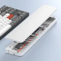 AIZO - Kit Limpieza 22 En 1 Limpiador Pc Celular Portátil Teclado blanco