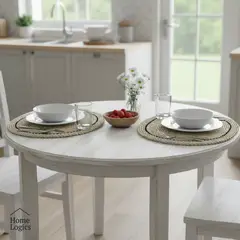 HOME LOGICS - Set 2 Individuales Natural Collection Dorado Kiosclub