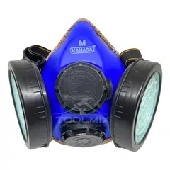 KAMASA - Máscara Respirador Anti-Gas Polvo Doble Filtro