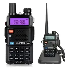 GENERICO - Radio Transmisor Walkie Talkie Dual Band Uv-5r Vhf Uhf Fm