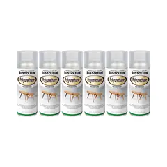 RUST-OLEUM - 6 Pack Pintura Poliuretano Transparente Brillante 700169