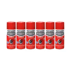 RUST-OLEUM - 6 Pack Pintura Automotive para Caliper Rojo 700235