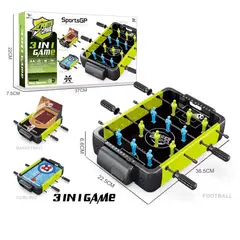 TOYNG - Juguete 3 En 1 Taca Taca, Basketbal Y Curling -