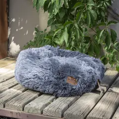BUDDY'S PET SUPPLIES - Cama Antiestrés Ultrasuave Para Perro Gato Mascota 50 cm Kiosclub