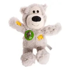 KONG - Juguete Para Perro Peluche Knots Squeak Talla S/ M - Gris - S/M
