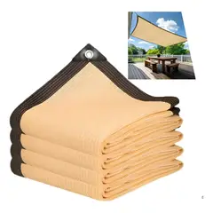 GENERICO - Lona De Malla De Sombra 3x5m Tasa De Sombreado 90 con Cuerda